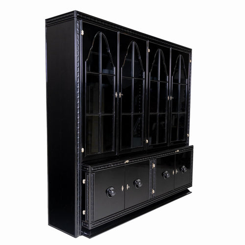 Art Nouveau Ebonized Bookcase