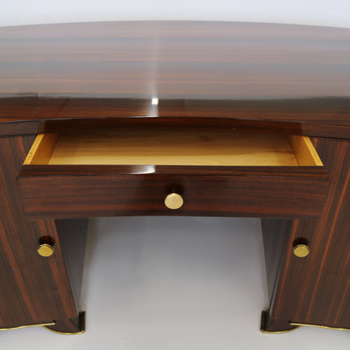 Art Deco Executive Desk, France 1940s