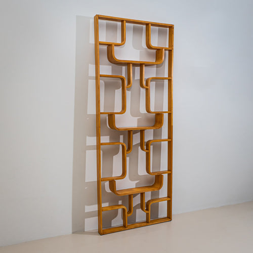 Mid-Century Room Divider by Ludvík Volák for Dřevopodnik Holešov, Czech Republic, 1950s