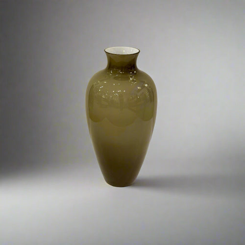 Cinese Italian Art Glass Vase Italy circa 1980