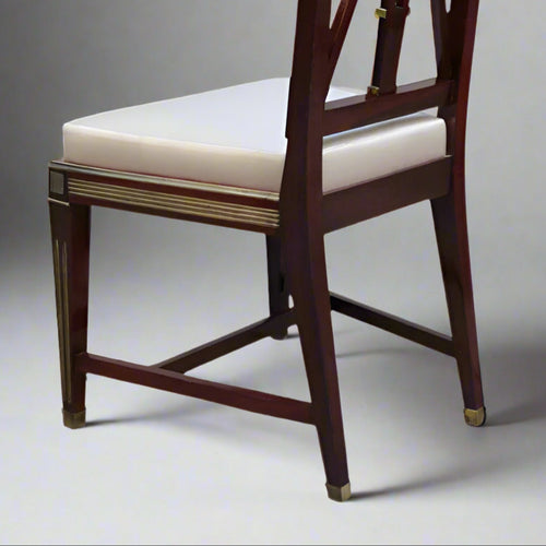 Fine Set of Four Neoclasical Side Chairs