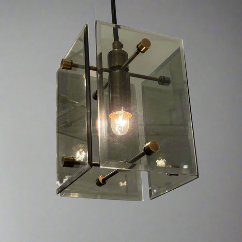 Italian Six Light Pendant Chandelier