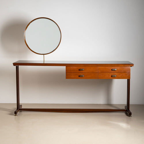 Italian Mid-Century Dressing Table, attributed to Silvio Cavatorta, 1950s