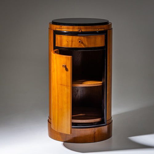Art Deco Tambour Cabinet by Lingel, Hungary, 1920s/30s
