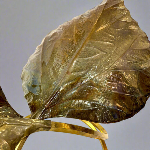Carlo Giorgi for Bottega Gadda Two Leaf Table Lamp