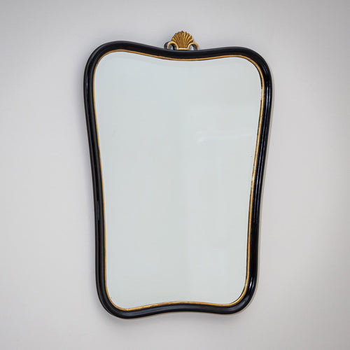 Mirror in the Style of Osvaldo Borsani, Italy, Mid-20th Century