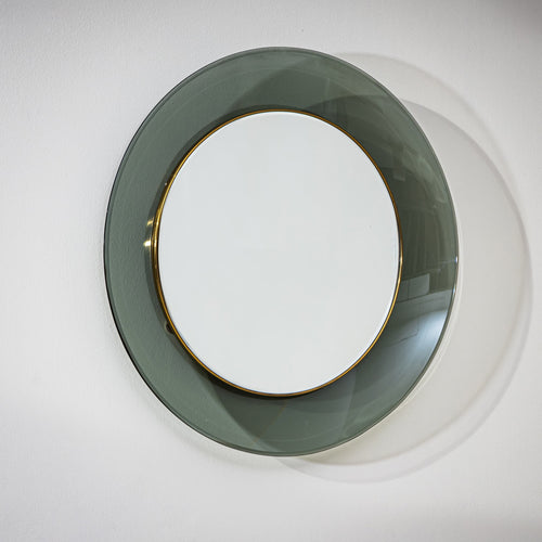 Wall Mirror by Max Ingrand for Fontana Arte, Italy, 1960s