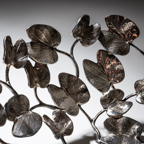 Silver-Plated Bowl Model "Kachnar II" by Mann Singh (India, b. 1977) for Driade, Italy, Designed 1994