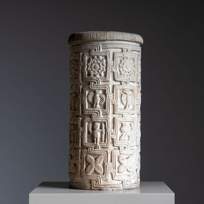 Umbrella Stand with Relief Wall, Italy, 2nd Half 20th Century