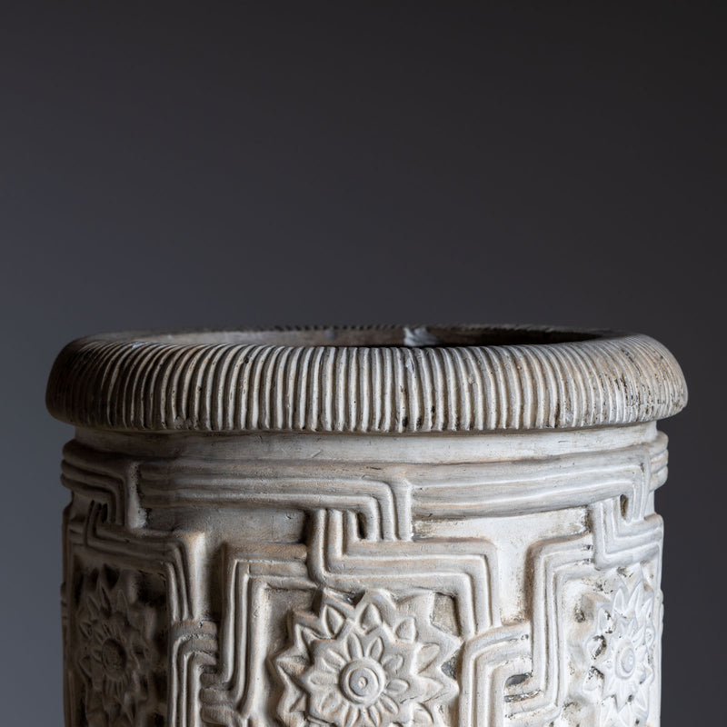 Umbrella Stand with Relief Wall, Italy, 2nd Half 20th Century