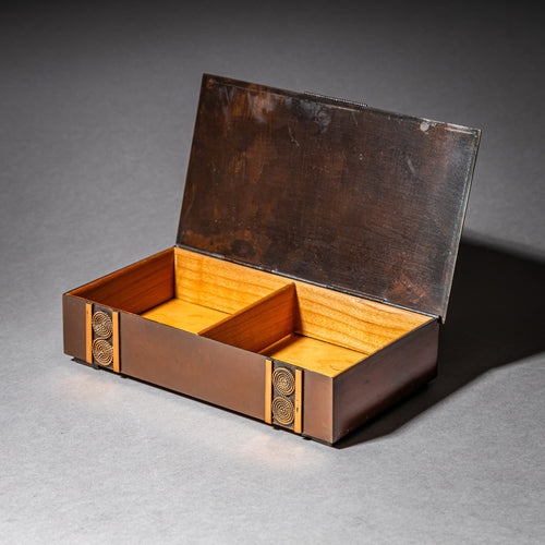 Copper Jewelry Box by Lignifer, Hungary, 1970s