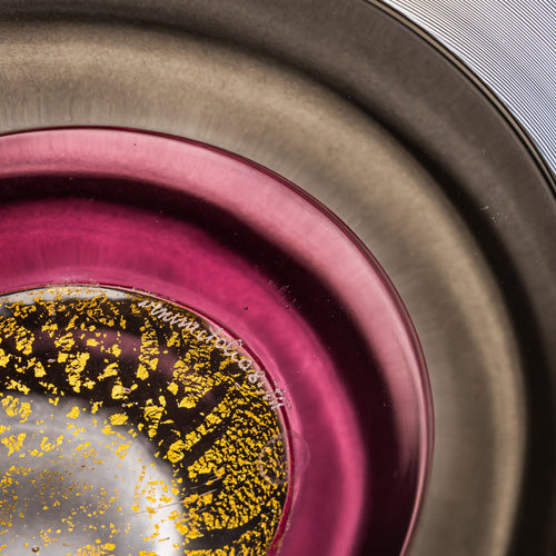 Glass Plate by Venini, Italy, 1981