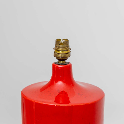 Single Ceramic Table Lamp attributed to Georges Jouve