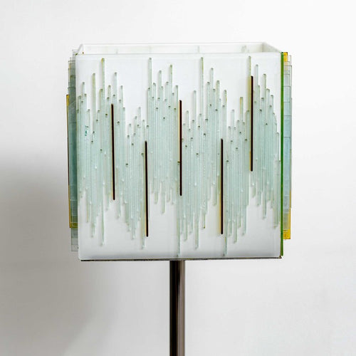 Italian Modernist Art Glass Table Lamp