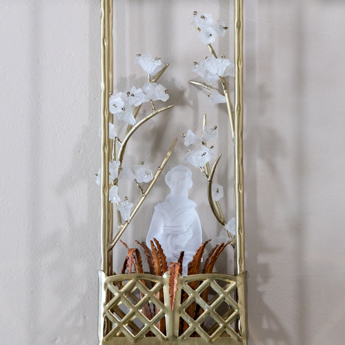 Pair of Sconces in the style of Maison Baguès, France, Mid-20th Century