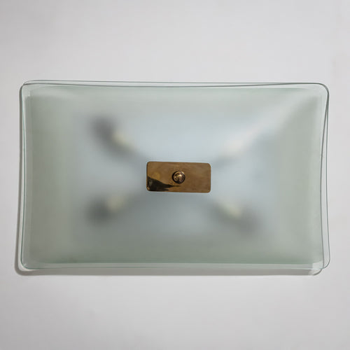 Ceiling Lamp Attributed to Pietro Chiesa, Italy, 1940s