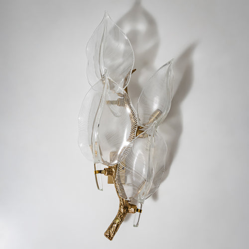 Large Wall Lamp by Franco Luce, Italy, 1970s