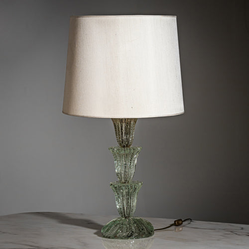 Table Lamp, attributed to Barovier & Toso, Italy, 1940s
