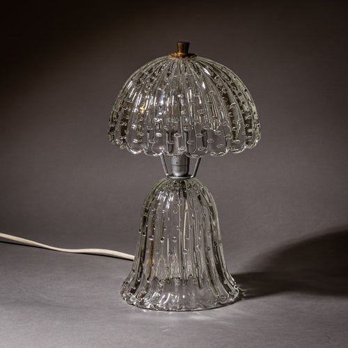 Table Lamp, attributed to Barovier & Toso, Italy, Mid-20th Century