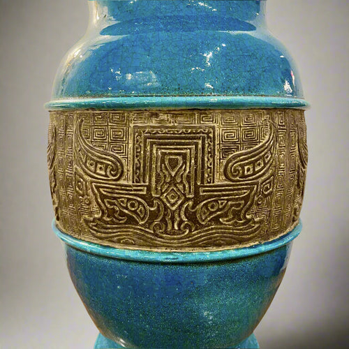Impressive Mid-Century Italian Ceramic Vase