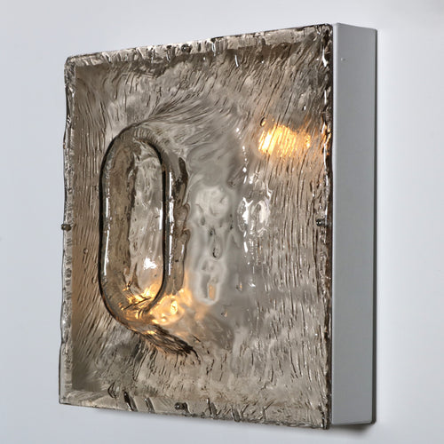 Murano Glass Ceiling Fixture by Toni Zuccheri for Venini, Italy, c1960's.