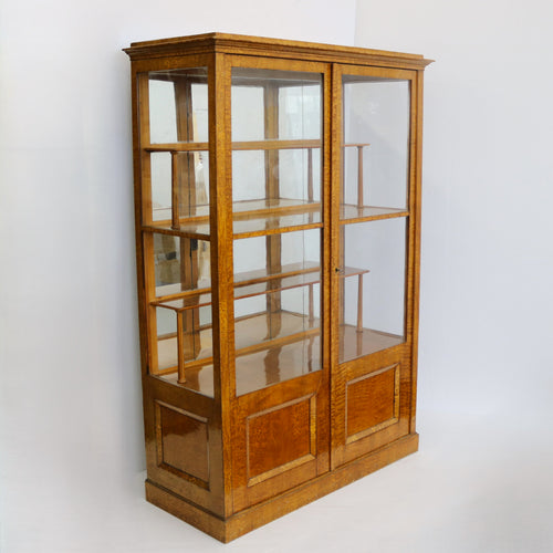 Biedermeier Period Ashwood Vitrine Austria circa 1810