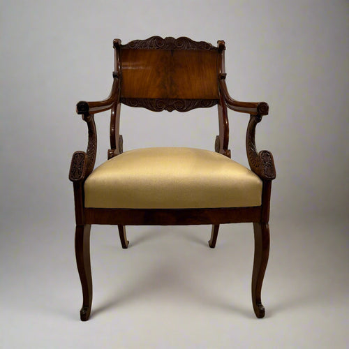 Single Neoclassical Armchair