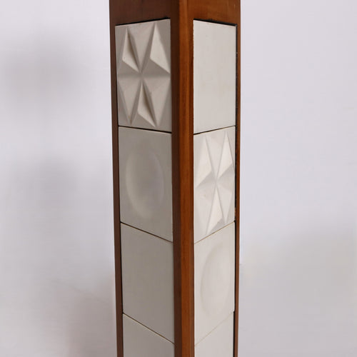 Pair Of George Nelson Modernist Table Lamps