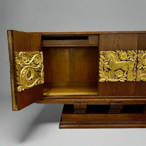 Art Deco Sideboard, attributed to Christian Krass, France 1930s