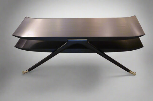 Italian Modernist Two Tier Cocktail Table