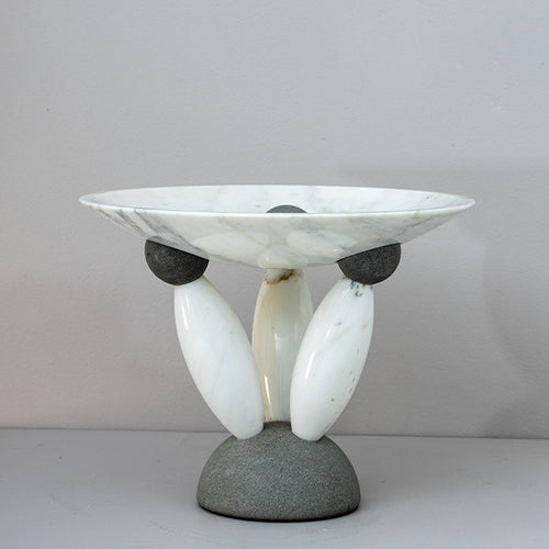 Matteo Thun Modernist Marble Centerpiece