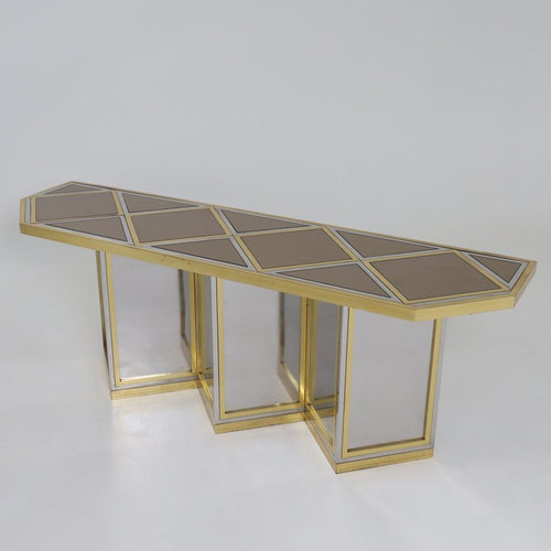 Italian Modernist Brass Console
