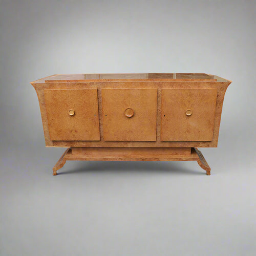 Modernist Three Door Cabinet in Thuja Root