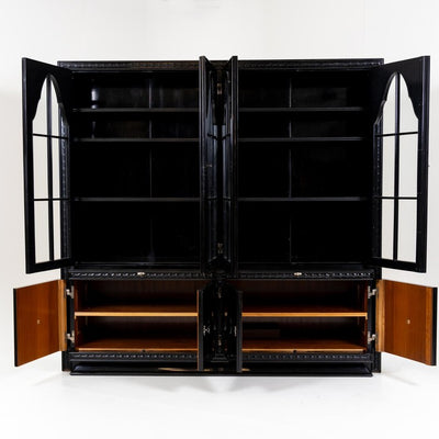 Art Nouveau Ebonized Bookcase