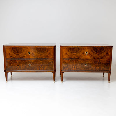 Pair of Neoclassical Chests of Drawers, Italy early 19th Century