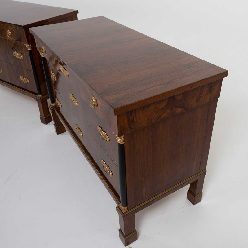 Pair of Large Italian Chests of Drawers, circa 1820