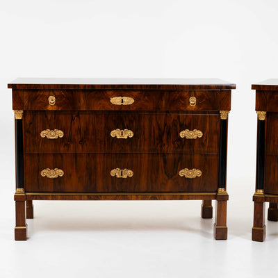 Pair of Large Italian Chests of Drawers, circa 1820