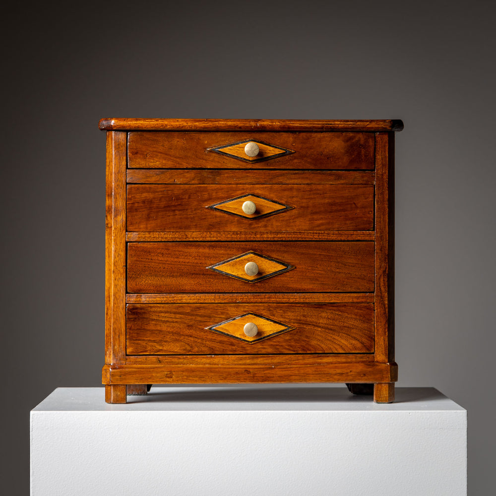 Biedermeier Miniature Chest of Drawers, around 1820
