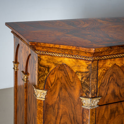 Pair of Commodes with Gothic Arches, Italy, Mid-19th Century