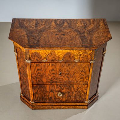Pair of Commodes with Gothic Arches, Italy, Mid-19th Century