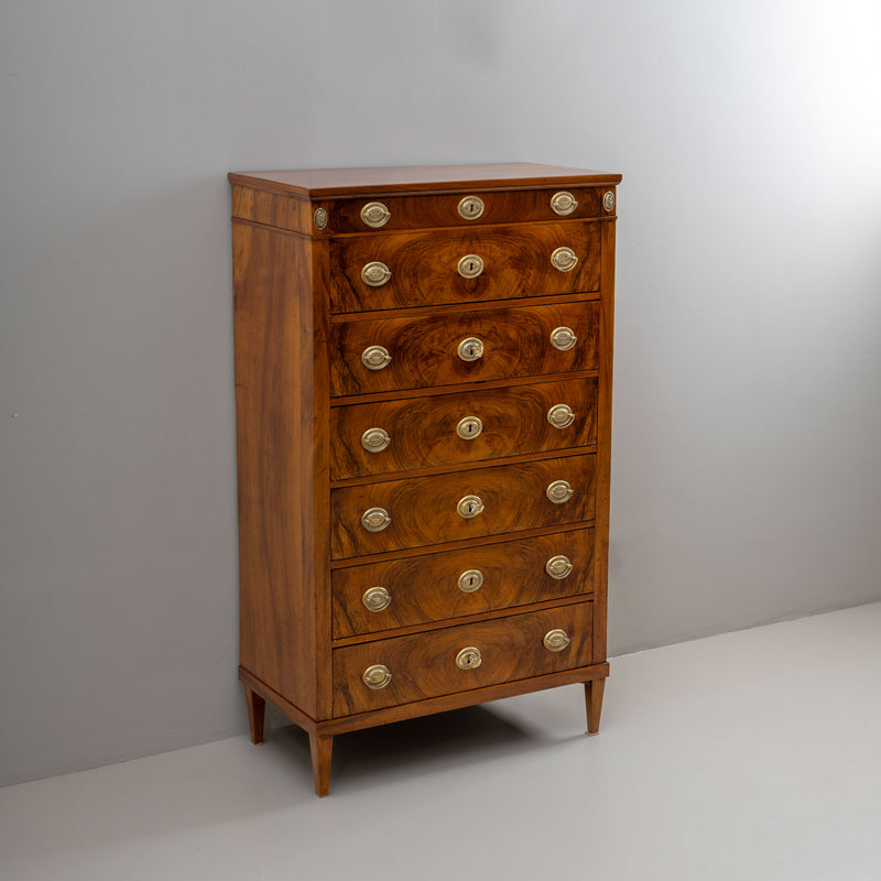 Tall Chest of Drawers, Vienna circa 1820