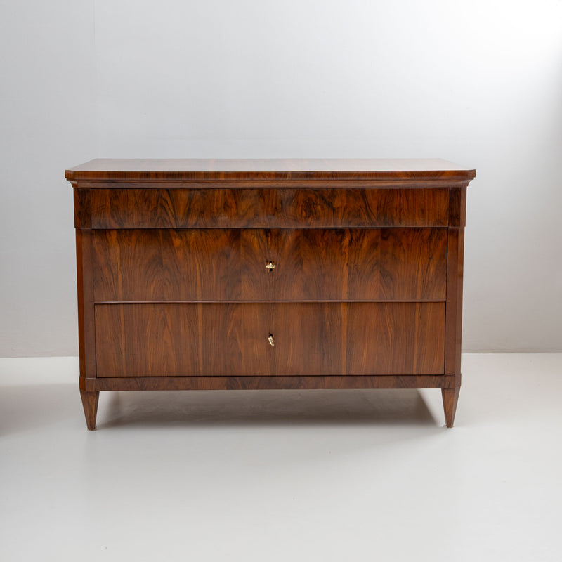 Pair of Large Biedermeier Chests of Drawers, Italy circa 1820