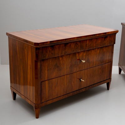 Pair of Large Biedermeier Chests of Drawers, Italy circa 1820