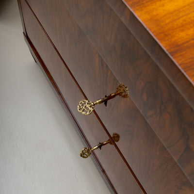 Pair of Large Biedermeier Chests of Drawers, Italy circa 1820