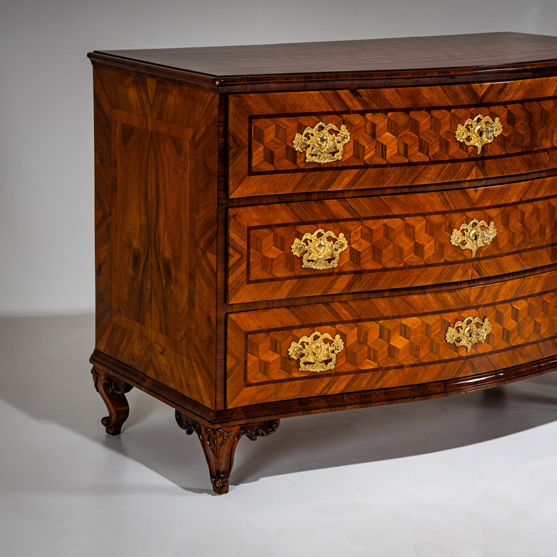 Pair of Baroque Chests of Drawers, 18th Century