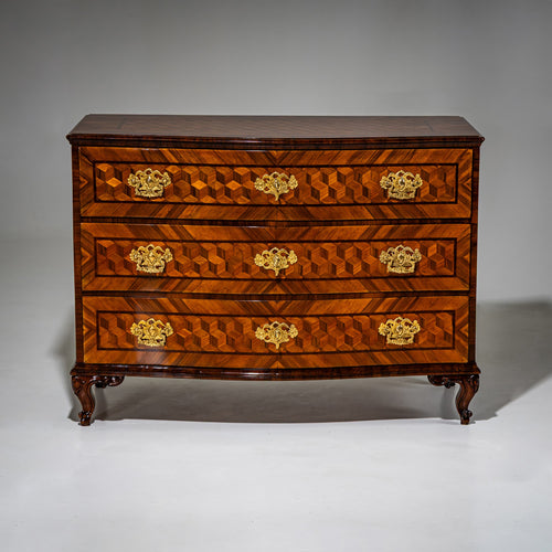 Pair of Baroque Chests of Drawers, 18th Century