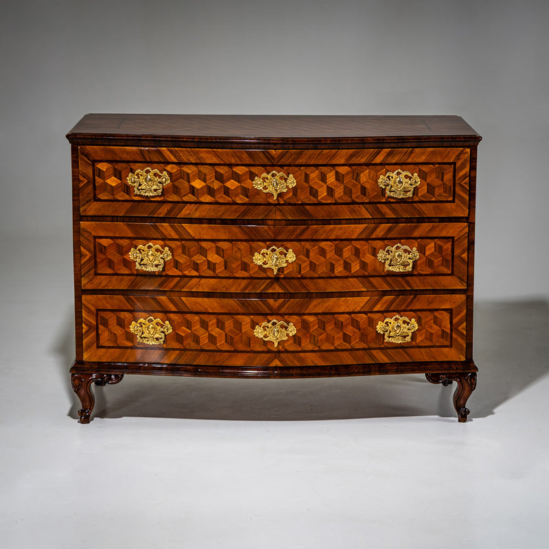 Pair of Baroque Chests of Drawers, 18th Century