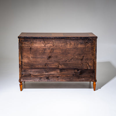 Louis Seize Marquetry Chest of Drawers, late 18th Century