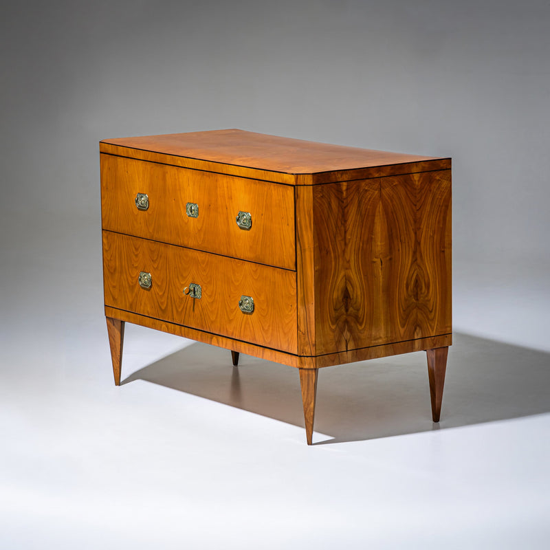 Biedermeier Chest of Drawers in Cherry Wood, Austria, circa 1820