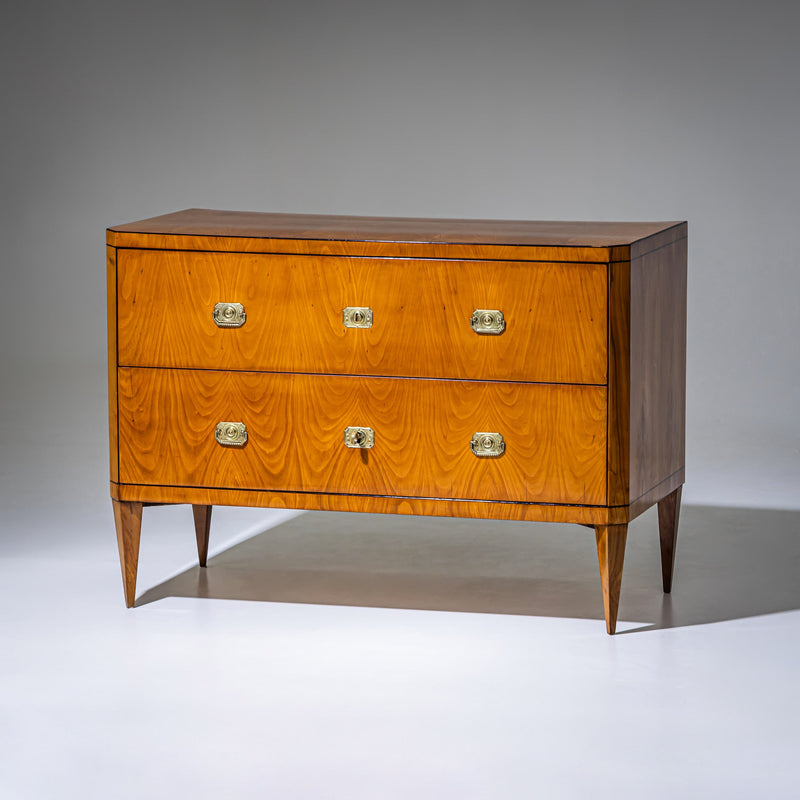 Biedermeier Chest of Drawers in Cherry Wood, Austria, circa 1820